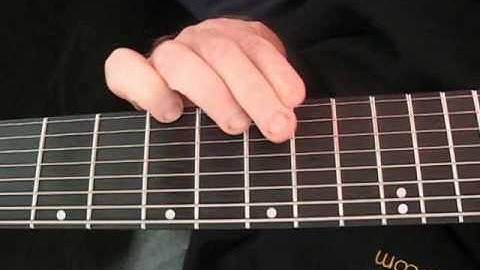 38504 5am3 e minor arpeggio 8 string drop e box shape