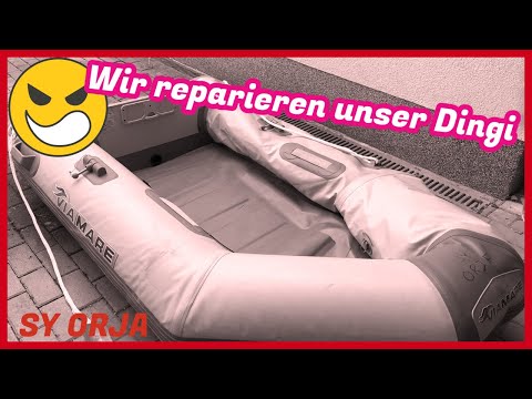 Video: Reparatur von Gummibooten zum Selbermachen