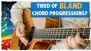 Make Basic Chord Shapes MORE INTERESTING by changing one thing