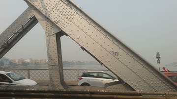 Bally Bridge (Vivekananda Bridge/Willingdon Bridge) Crossing. On board Sealdah-Dankuni Local.