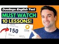 Essential lessons for the duolingo english test