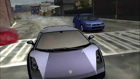 NFS Most Wanted Gameplay - Blacklist 6 Challenge Rival Completed.