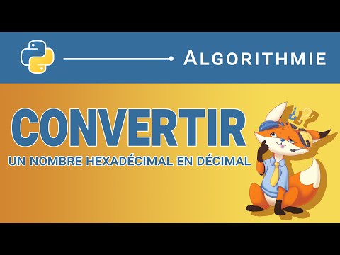 [Algorithme] - 62. Convertir un nombre hexadécimal en décimal [Python]