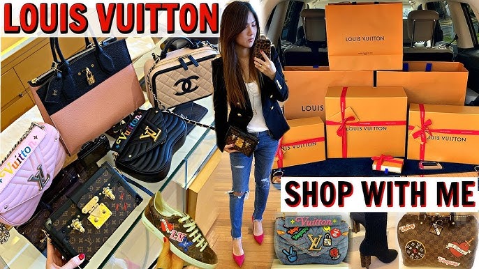 Let's go buy a bag! Shop with me at Louis Vuitton