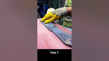 Turning Rebar into a Massive Knife I Part 1
