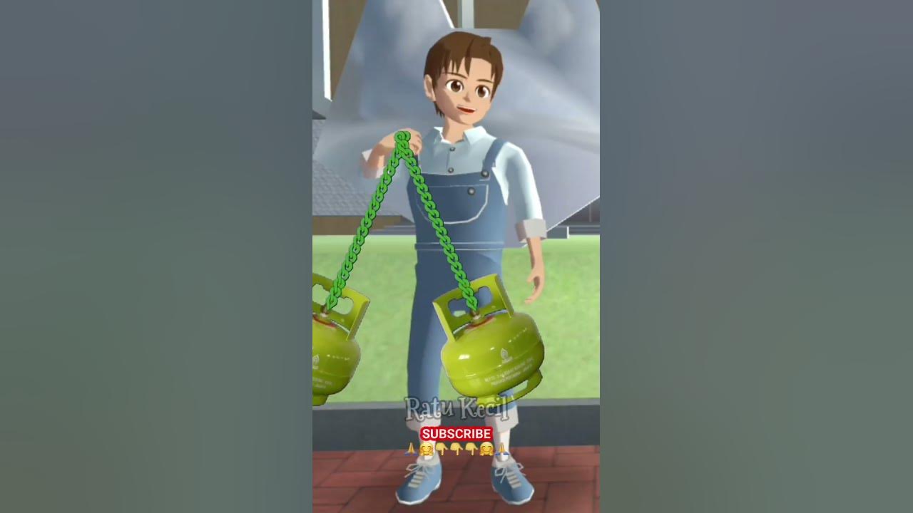 Sakura school simulator yuta main lato lato lucu | Main lato lato pake gas 3kg @RatuKecil #shorts