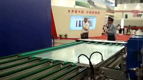 Automatic Glass Loading Machine With Edging Machine Line