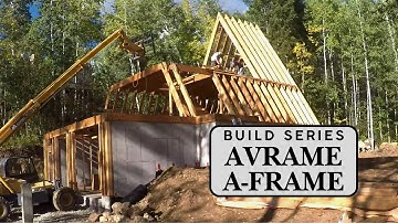 Engineered Lumber - Structural Framing | Avrame A-Frame Build Series | 05