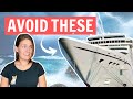 Booking a Cruise in 2021? Avoid These 5 Types