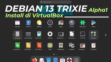 CARA INSTALL LINUX DEBIAN 13 TRIXIE PADA VIRTUALBOX (VERSI ALPHA)
