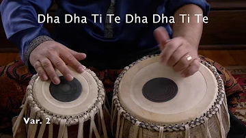 50 Lessons for Tabla: Lesson 1: Kayda 1