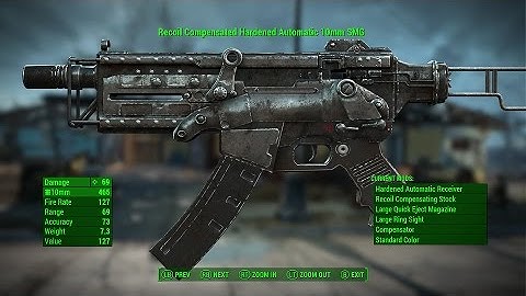 FALLOUT 4 MODS 10MM SMG