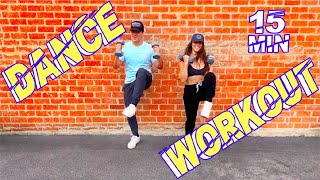 15 Minute Dance Workout | Dancing with Dumbbells