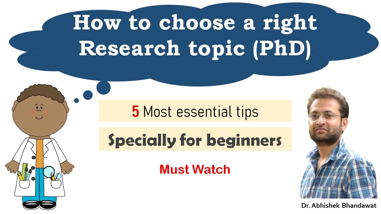 how to find a good phd topic