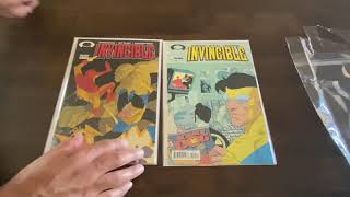 Unboxing Savage Dragon, Invincible, Cerebus/Spawn Kickstarter books & Teen Titans!