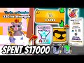I Spent $17000 Robux For 60% Endless Griper 1 In Arm Wrestling Simulator (Roblox)!