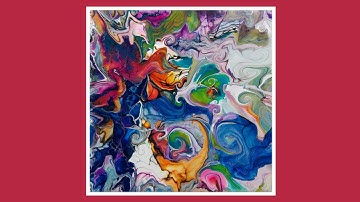 #9099 New Combinations Swipe Scoop Drag & Spin Bloom Fluid Art 1.16.2023