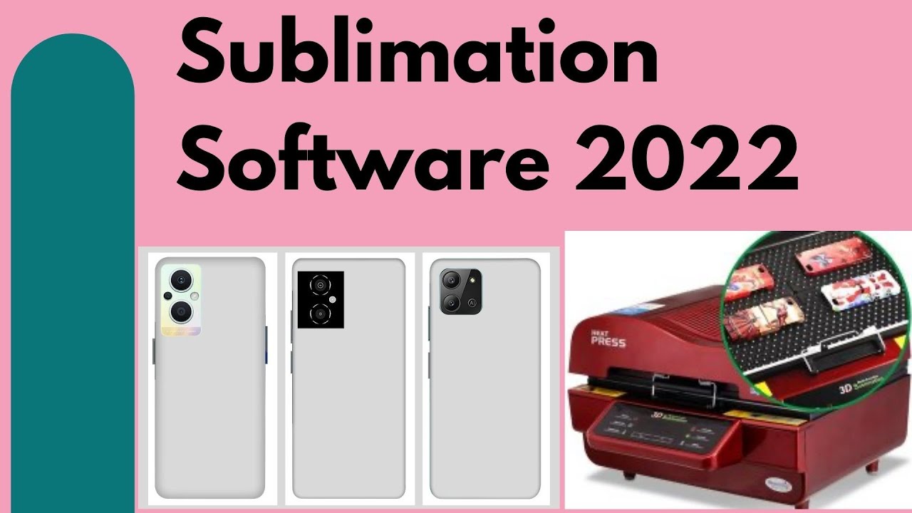 Sublimation Software 2022 | Walk through-How to Design Mockups for 3D Mobile Case Printing in Second