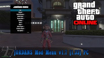 GTA 5 Mod Menu Online 1.33 - Jordans v1.7 [PC/1.33]