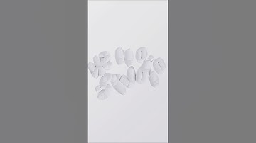 Inflated letters - Blender 3D