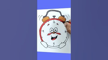 Alarm Clock #alarm #clock #drawing #sketch #shorts