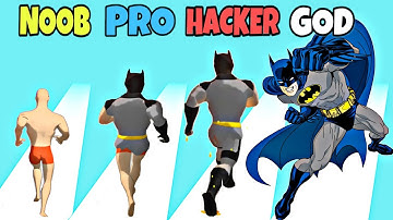 NOOB vs PRO vs HACKER vs GOD in Mashup Hero (New Update)