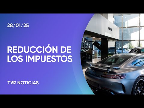 El Gobierno redujo impuestos para autos de alta gama y motos
