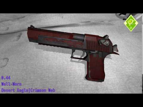 Desert Eagle  Crimson Web  Wear/Float