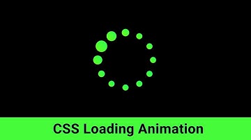 Creative CSS Loading Animations Effects | CSS Animation Step-by-Step Tutorial | Web Designing
