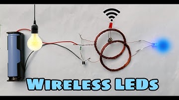 💡How To Make Wireless Power Transfer System Like In Smartphone for Science Project