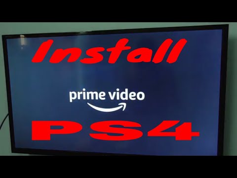 Amazon Prime Videos on PS4 || How to install Amazon Prime Videos on PS4