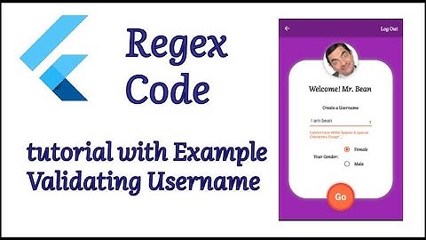 How to Implement Regex in Flutter Application? Hindi