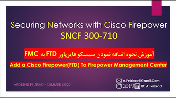 How to Add a Cisco Firepower (FTD) Device to Firepower Management Center (FMC)