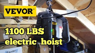 Vevor 1100 LBS electric hoist