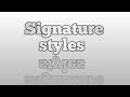 Signatures mash stay creative 100    100