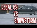 REGAL GS IN A SNOW STROM