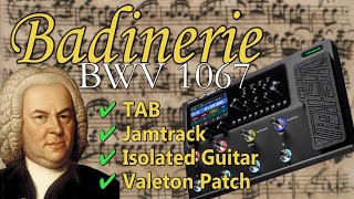 Bach's Badinerie BWV 1067 electric guitar (Valeton GP200)