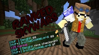 HACKUSATED BY A MASTERS?!??! - Ranked SkyWars #1