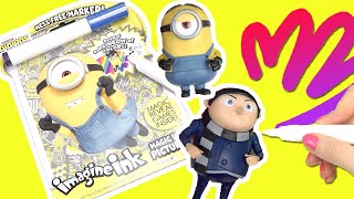 Minions The Rise of Gru Imagine Ink Activity Coloring Book with Magic Marker screenshot 3