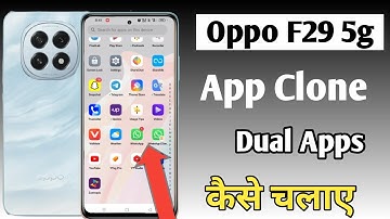 Oppo F29 5g Dual App Setting/ How to Create Dual Apps in Oppo F29 5g
