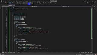 OOP: Properties, Validation first name, last name, phone and email.