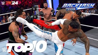 WWE 2K24: TOP 10 Predictions for Backlash 2024!