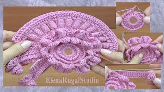 Техника фриформ. Красивый мотив Урок 23 Техника фриформ. Красивый мотив Урок 23