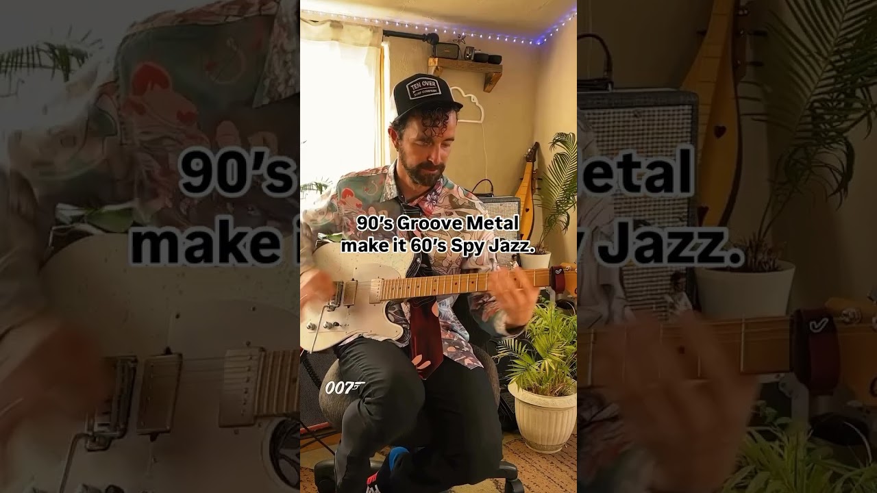turning groove metal into spy jazz 🕵 