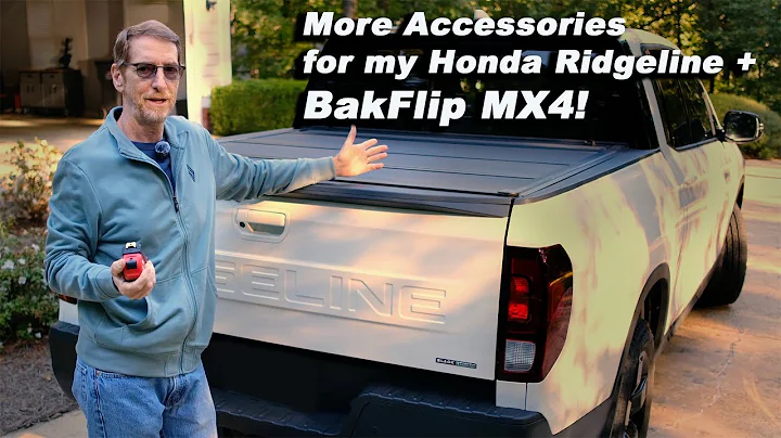 My latest Honda Ridgeline Accessories + BakFlip MX4 tonneau cover.