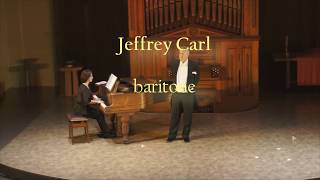 Some enchanted evening -Jeffrey Carl baritone, Dana Andrea Nigrim, pianist
