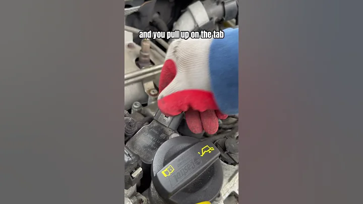 How to remove VW ignition coil pack connectors #vw #diy #sparkplug #mk7