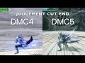Devil May Cry 4 vs 5 Vergil Skills Comparison / バージルの技モーション 比較 デビルメイクライ4 vs デビルメイクライ5