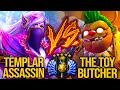 The Toy Butcher VS Templar Assassin Mid | Epic Blind Hooks | Pudge Official