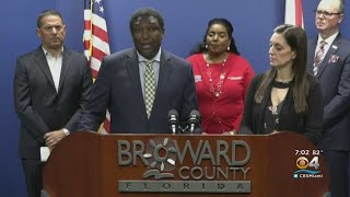Broward EOC Gives Update On Coronavirus Response Efforts